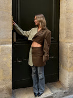 DUO Blaset - Parte superior oscura (XS)