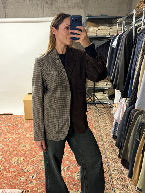 DUO Blazer - Brown Corduroy (XS)