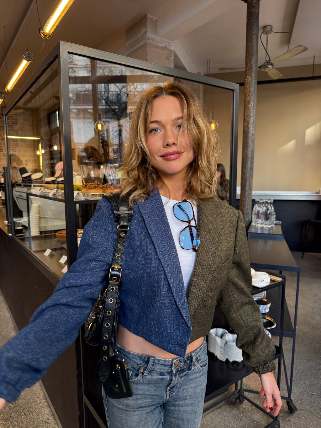 Bomber DUO - Verde y Azul (M)