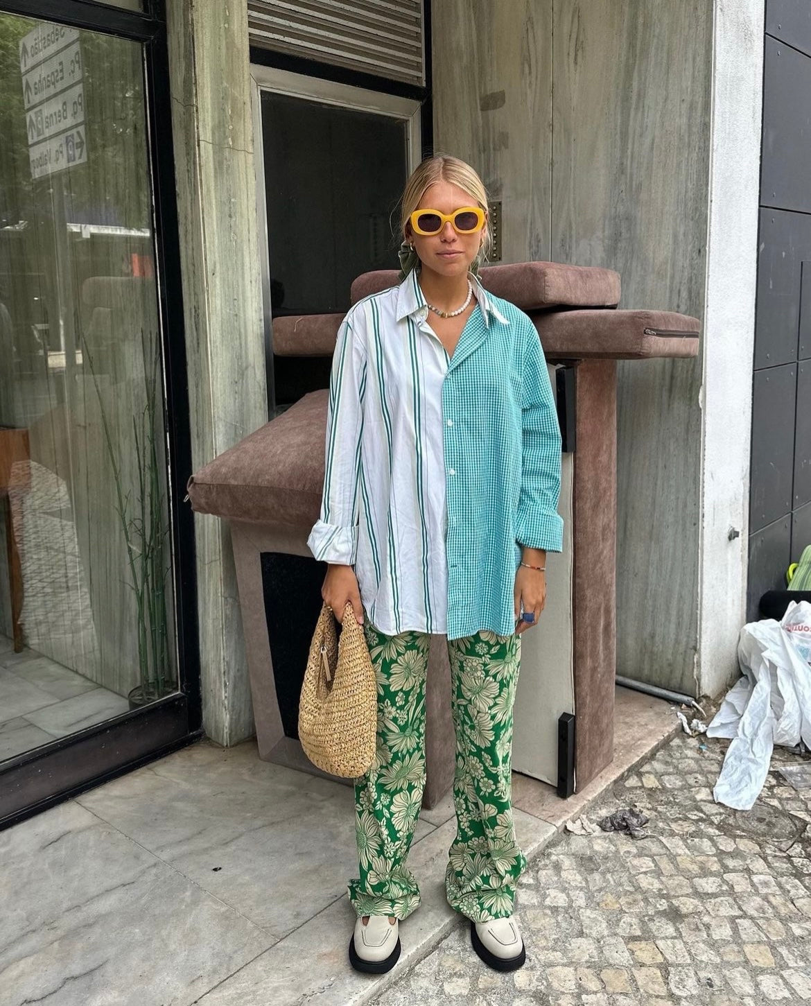 DUO Shirt - Sporty Green (S/L)