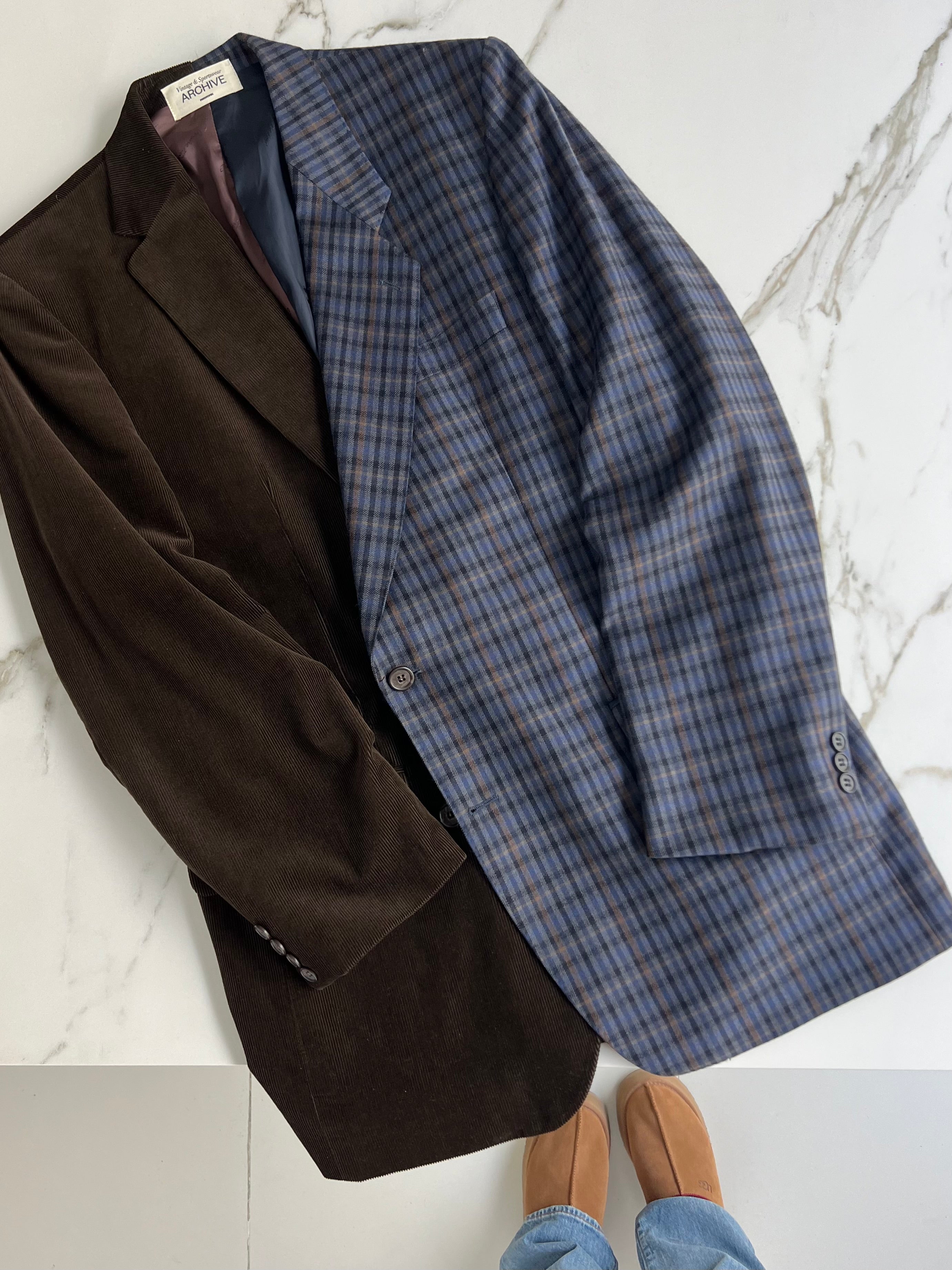 DUO Blazer - Chocolate Corduroy (M)