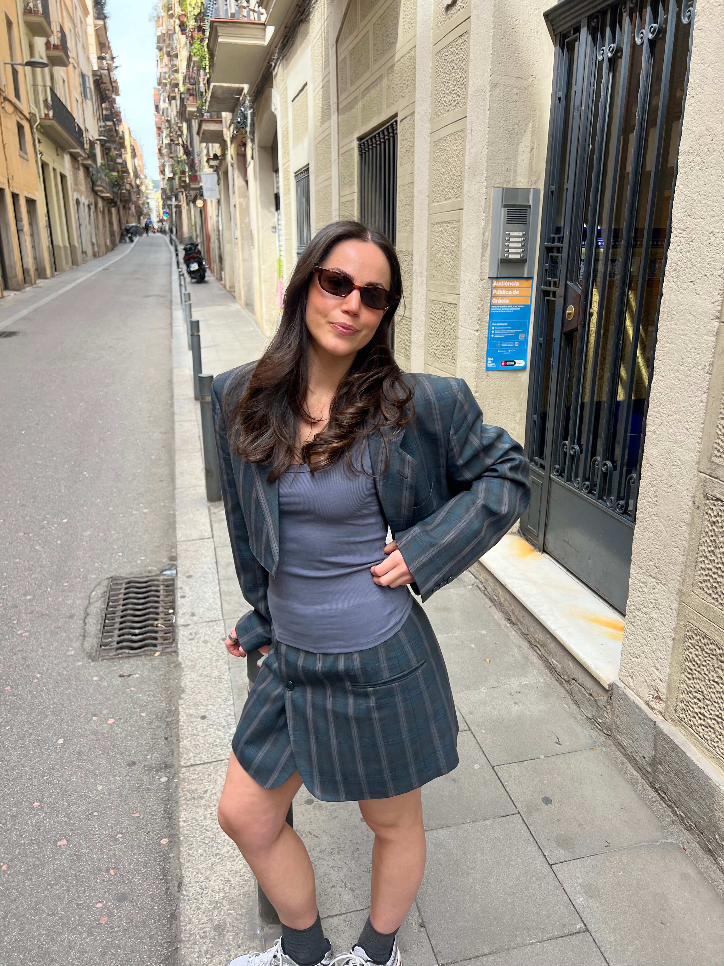 Blaset - Plaided Blue (L)