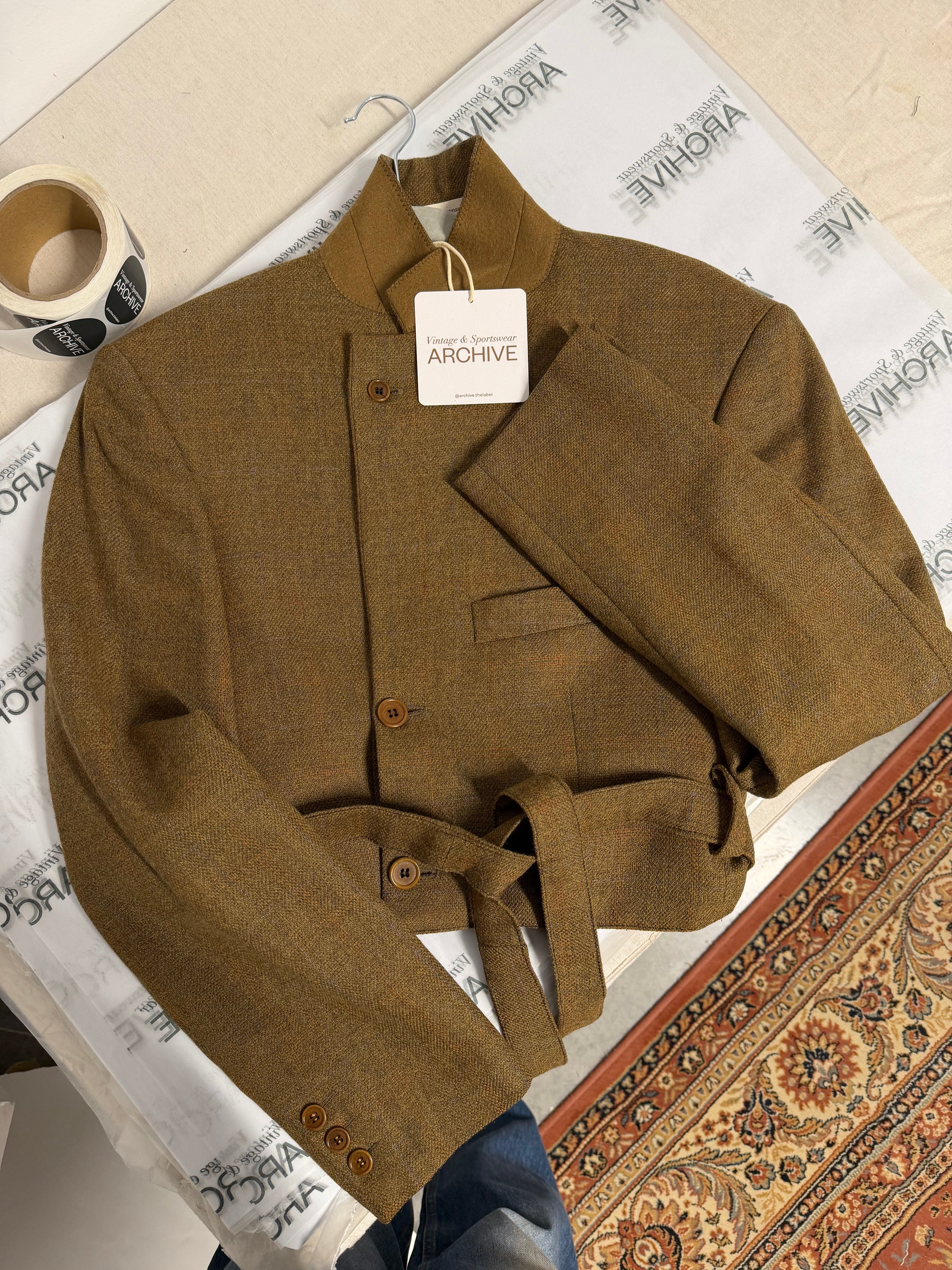 Tied-up Blazer - Fall Tones (S)