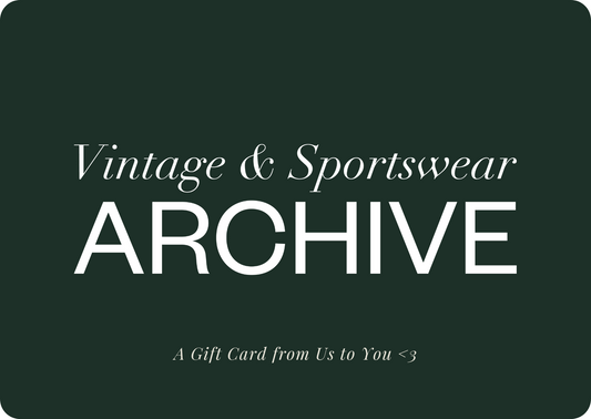 GIFT CARD - ARCHIVE The Label