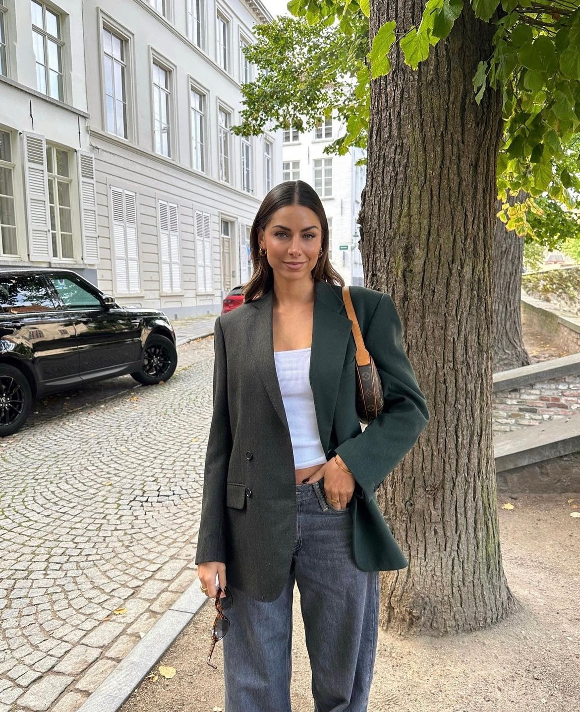 DUO Blazer - Green Two Shades (S/L)