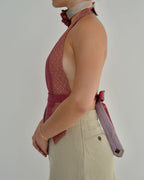 Tie Top & Flower Choker - nº 4 (M/L)