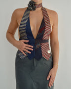 Tie Top & Flower Choker - nº 5 (XXS/XS)
