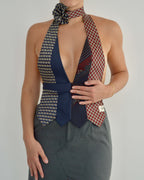 Tie Top & Flower Choker - nº 5 (XXS/XS)