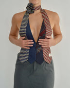 Tie Top & Flower Choker - nº 5 (XXS/XS)