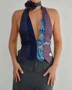 Tie Top & Flower Choker - nº 6 (XXS/XS)