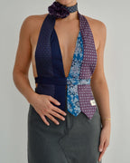 Tie Top & Flower Choker - nº 6 (XXS/XS)