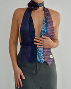 Tie Top & Flower Choker - nº 6 (XXS/XS)
