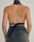 Tie Top & Flower Choker - nº 6 (XXS/XS)