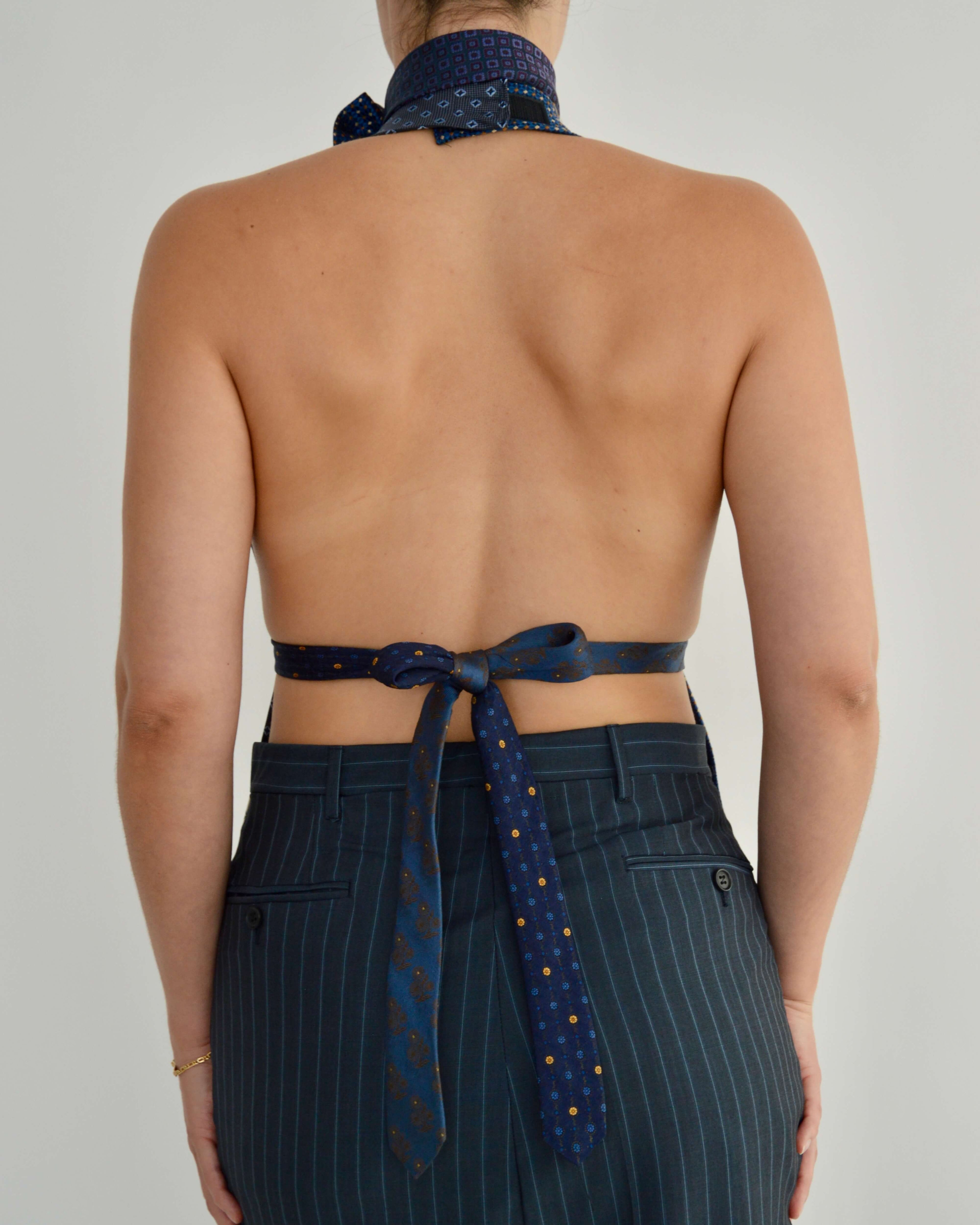 Tie Top & Flower Choker - nº 7 (S/M)