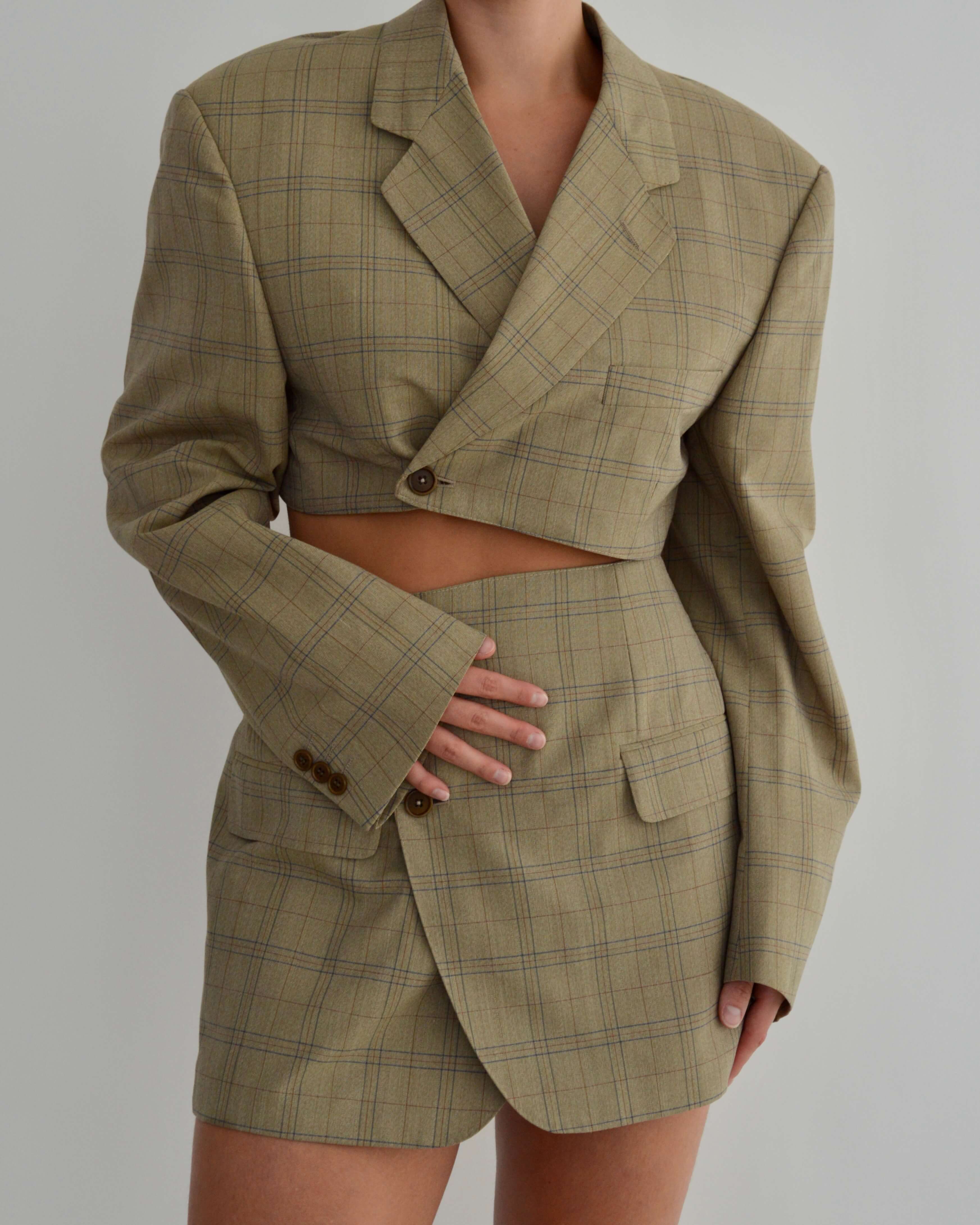 Blaset - Cuadros verdosos (talla S/M)