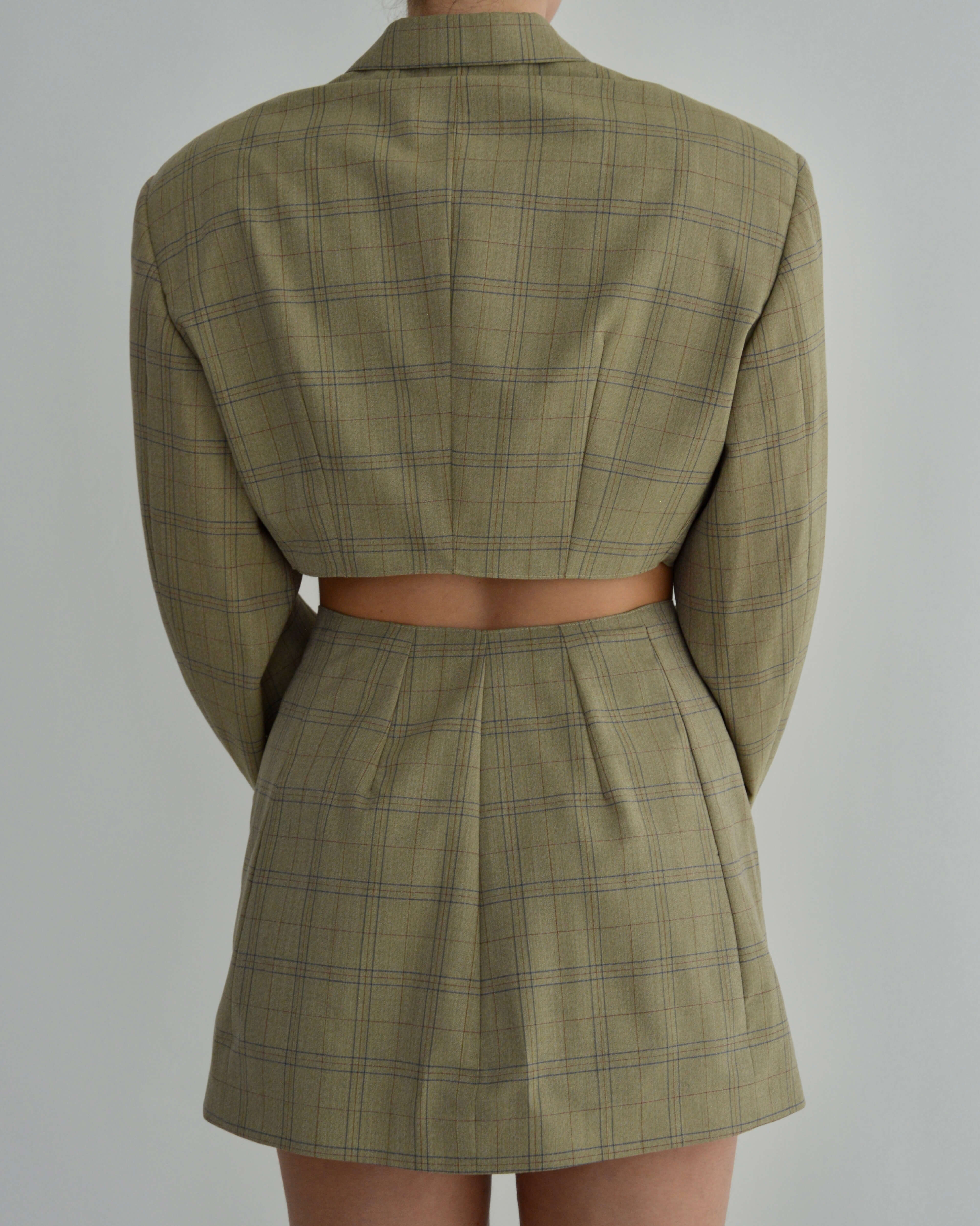 Blaset - Cuadros verdosos (talla S/M)