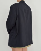 Jacket - double breasted blue buttons (M/XL)