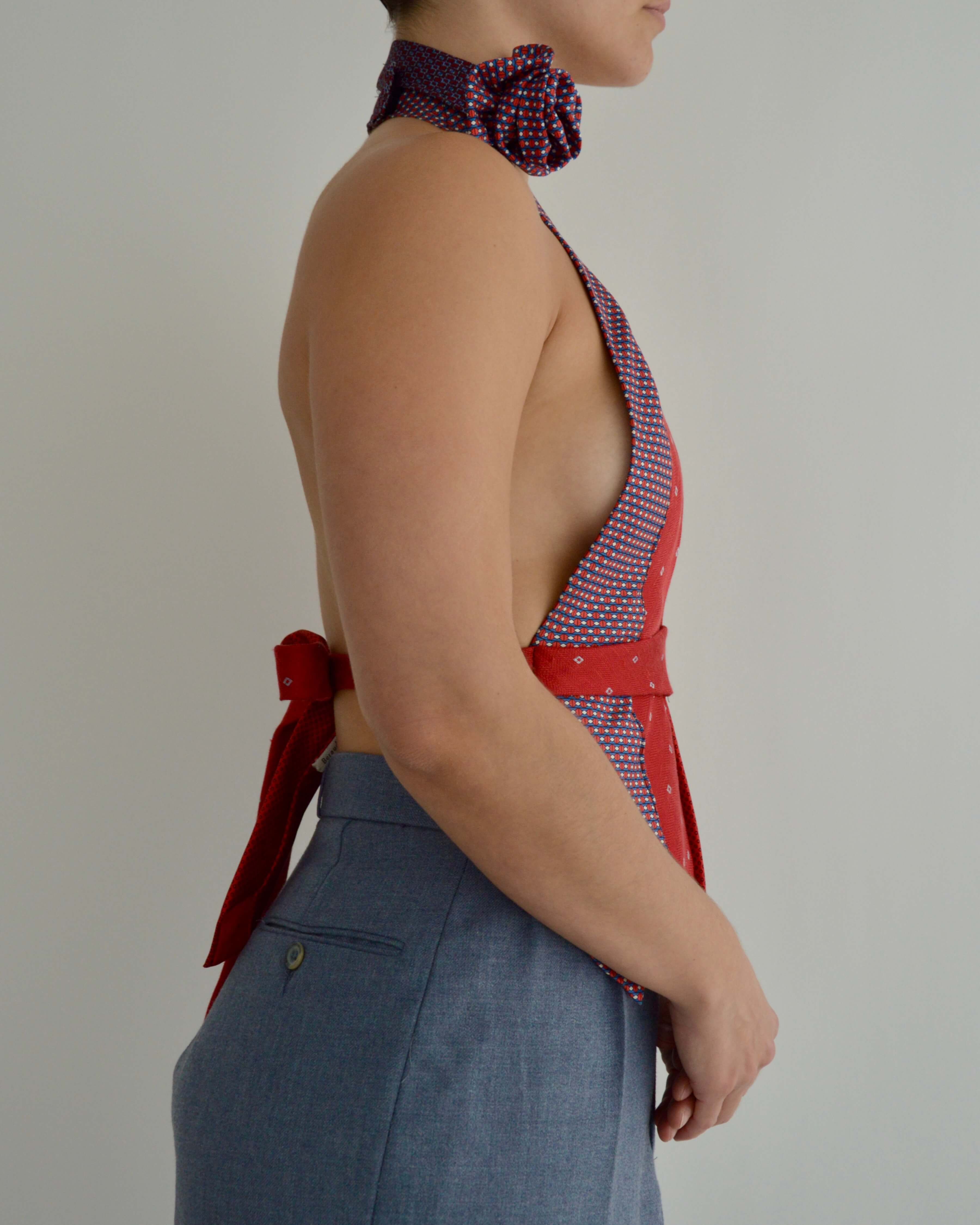 Tie Top & Flower Choker - nº 10 (S/M)