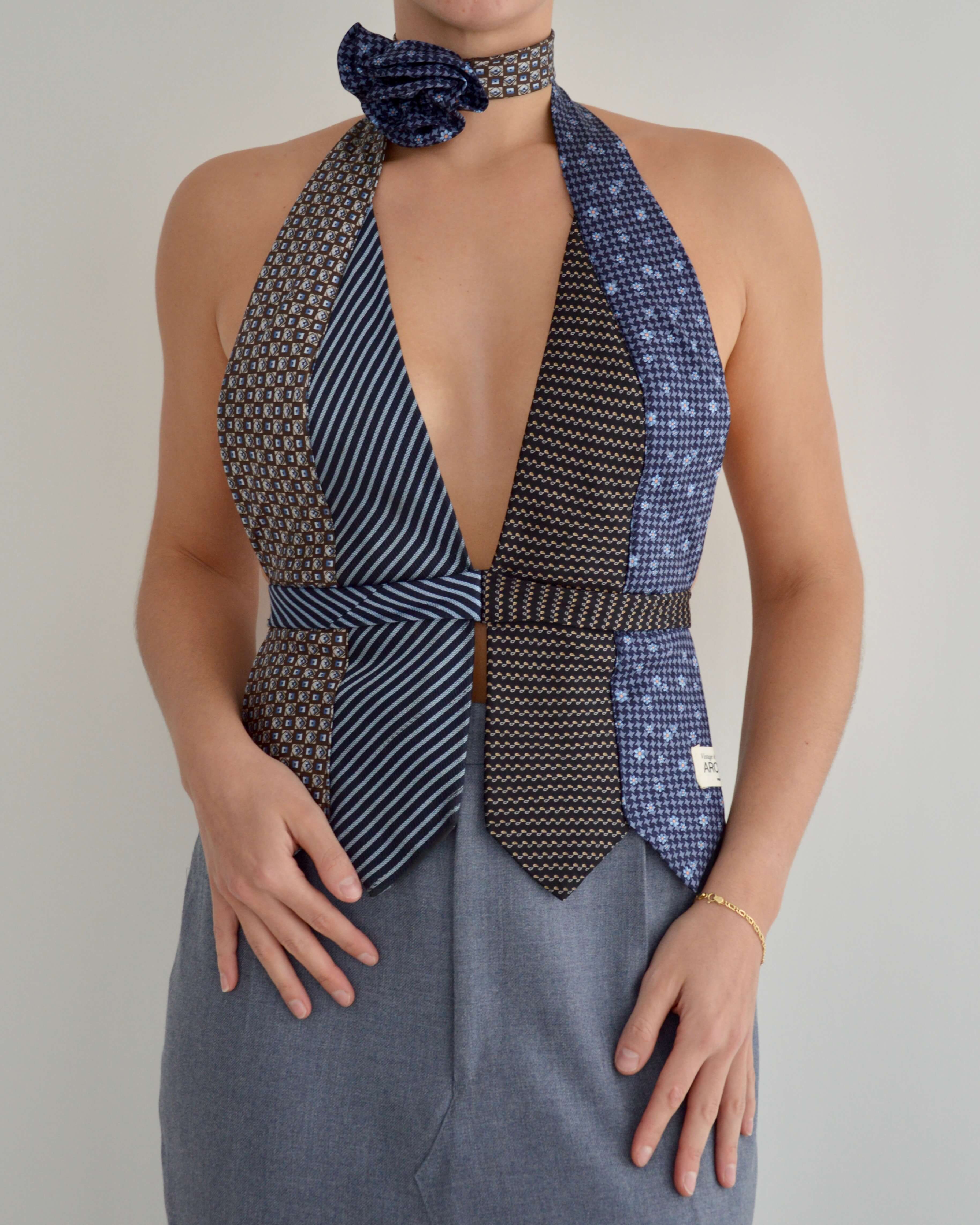 Tie Top & Flower Choker - nº 11 (S/M)