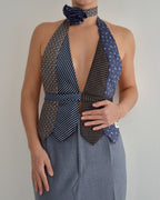 Tie Top & Flower Choker - nº 11 (S/M)