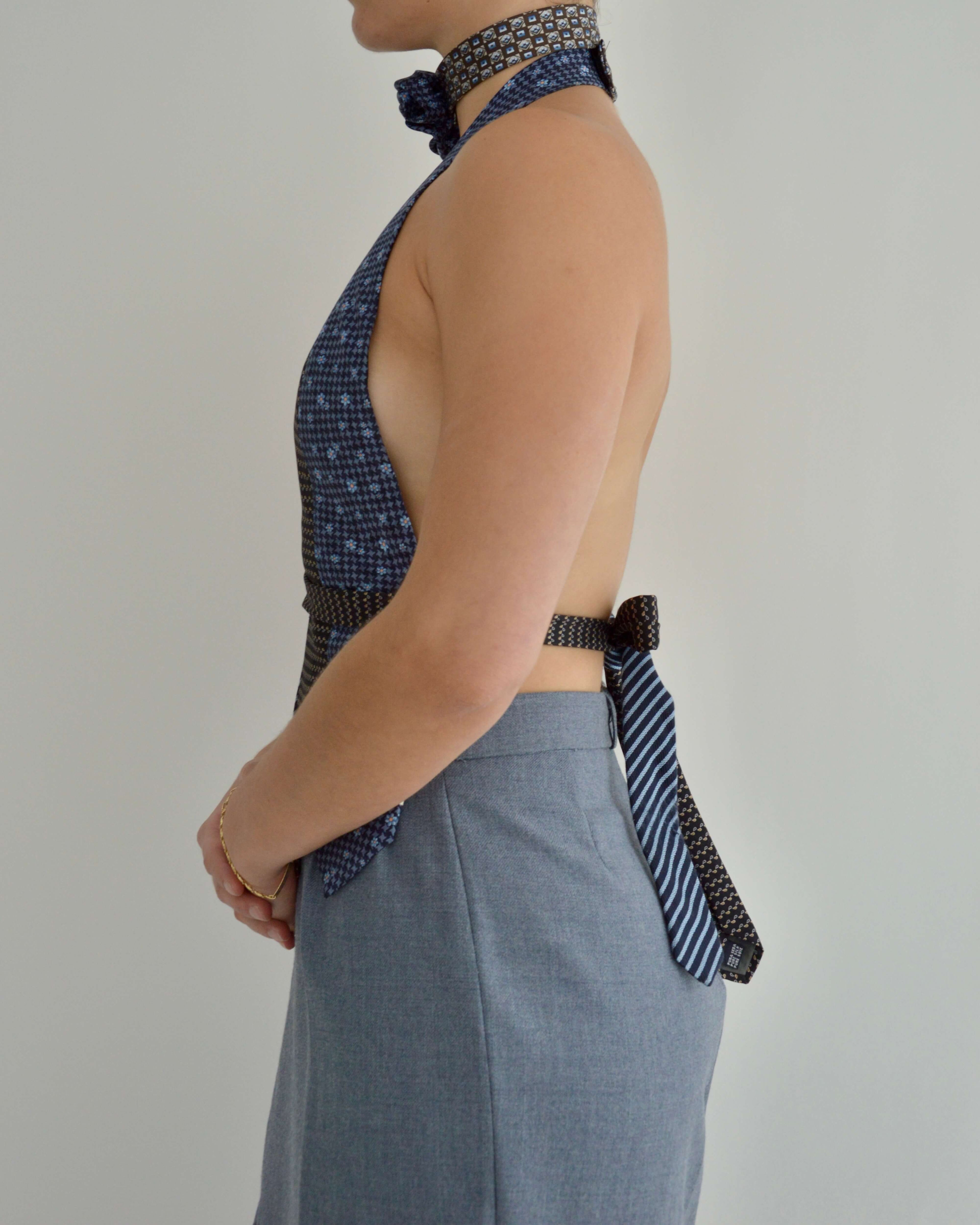 Tie Top & Flower Choker - nº 11 (S/M)