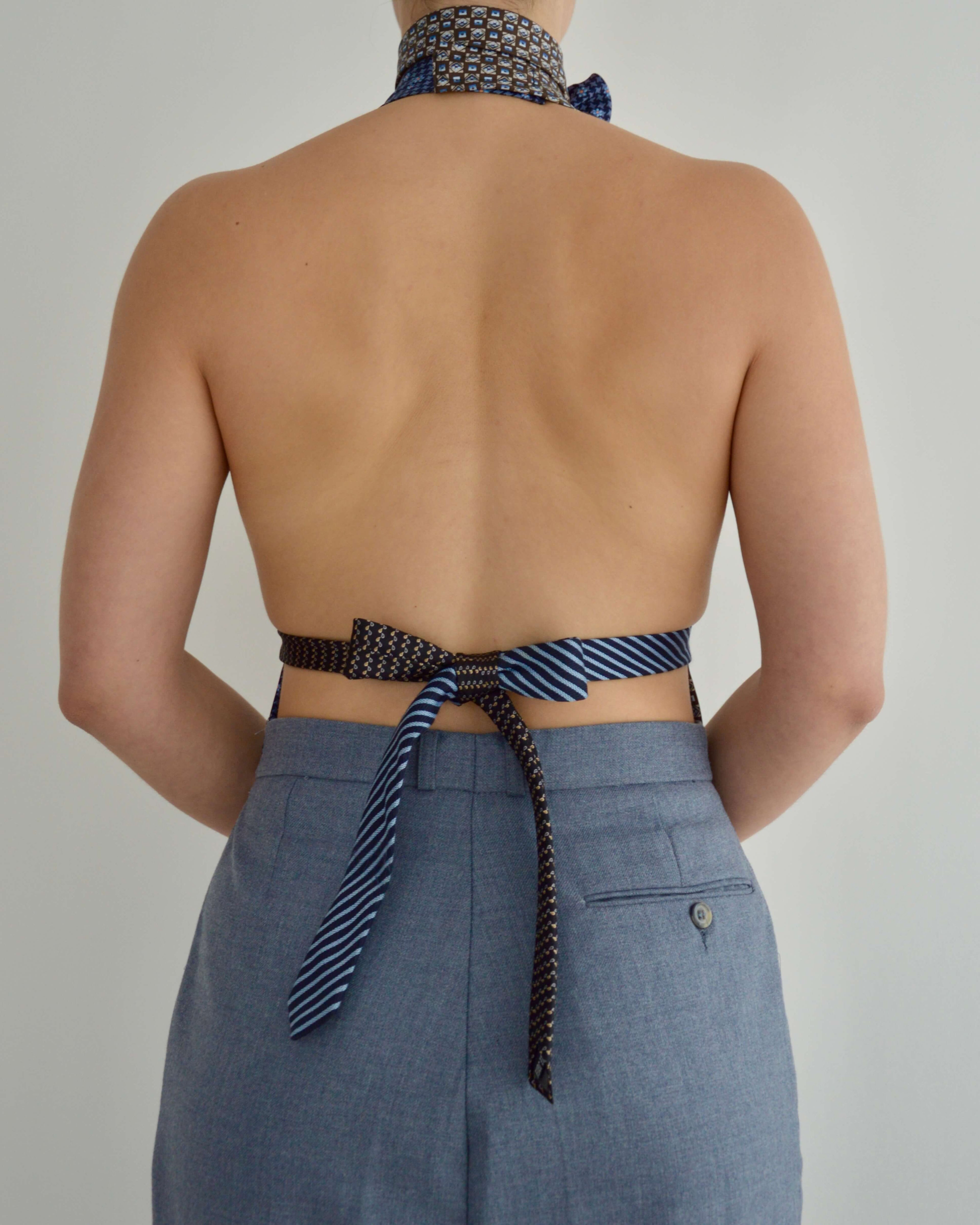 Tie Top & Flower Choker - nº 11 (S/M)