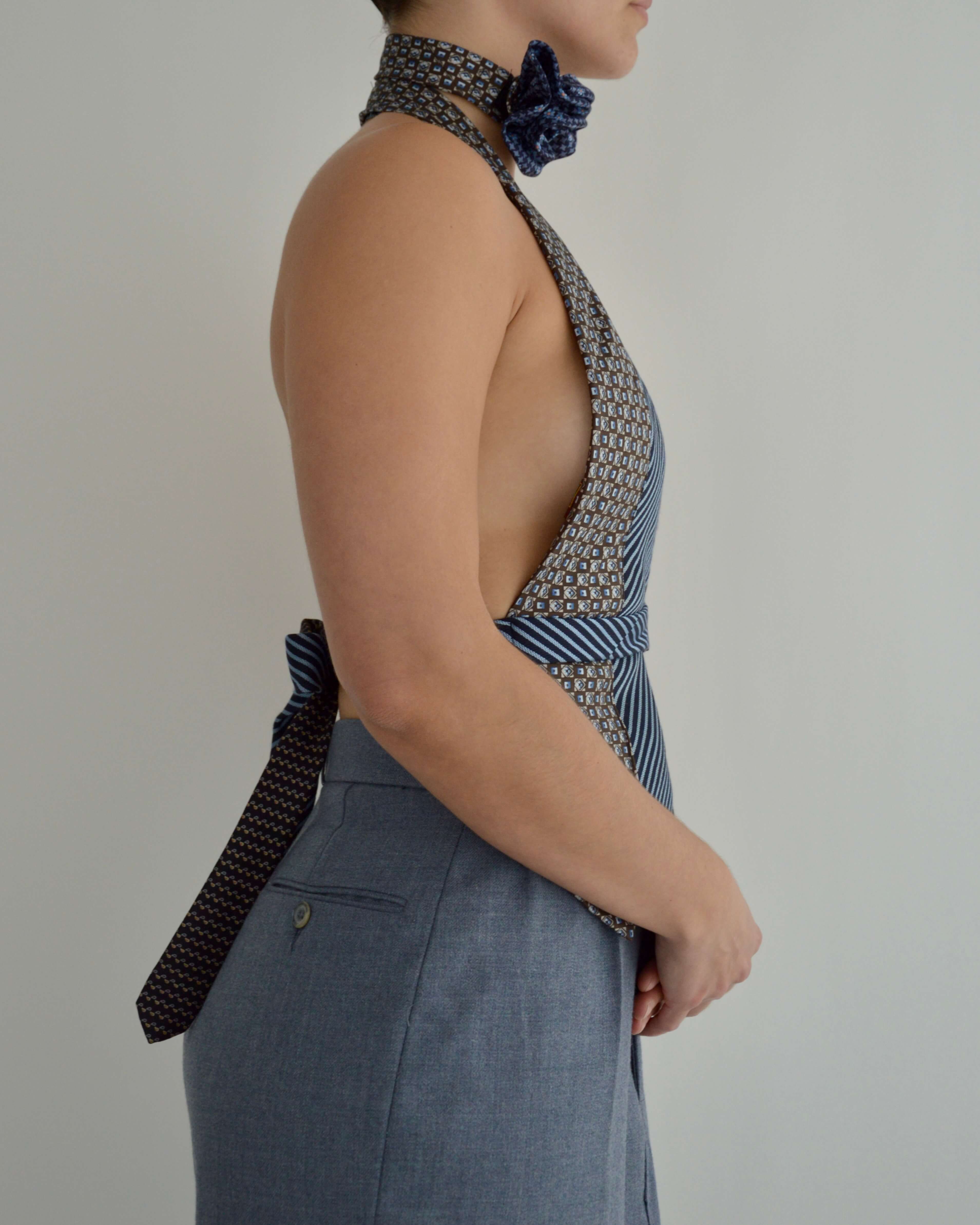 Tie Top & Flower Choker - nº 11 (S/M)