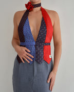 Tie Top & Flower Choker - nº 12 (S/M)