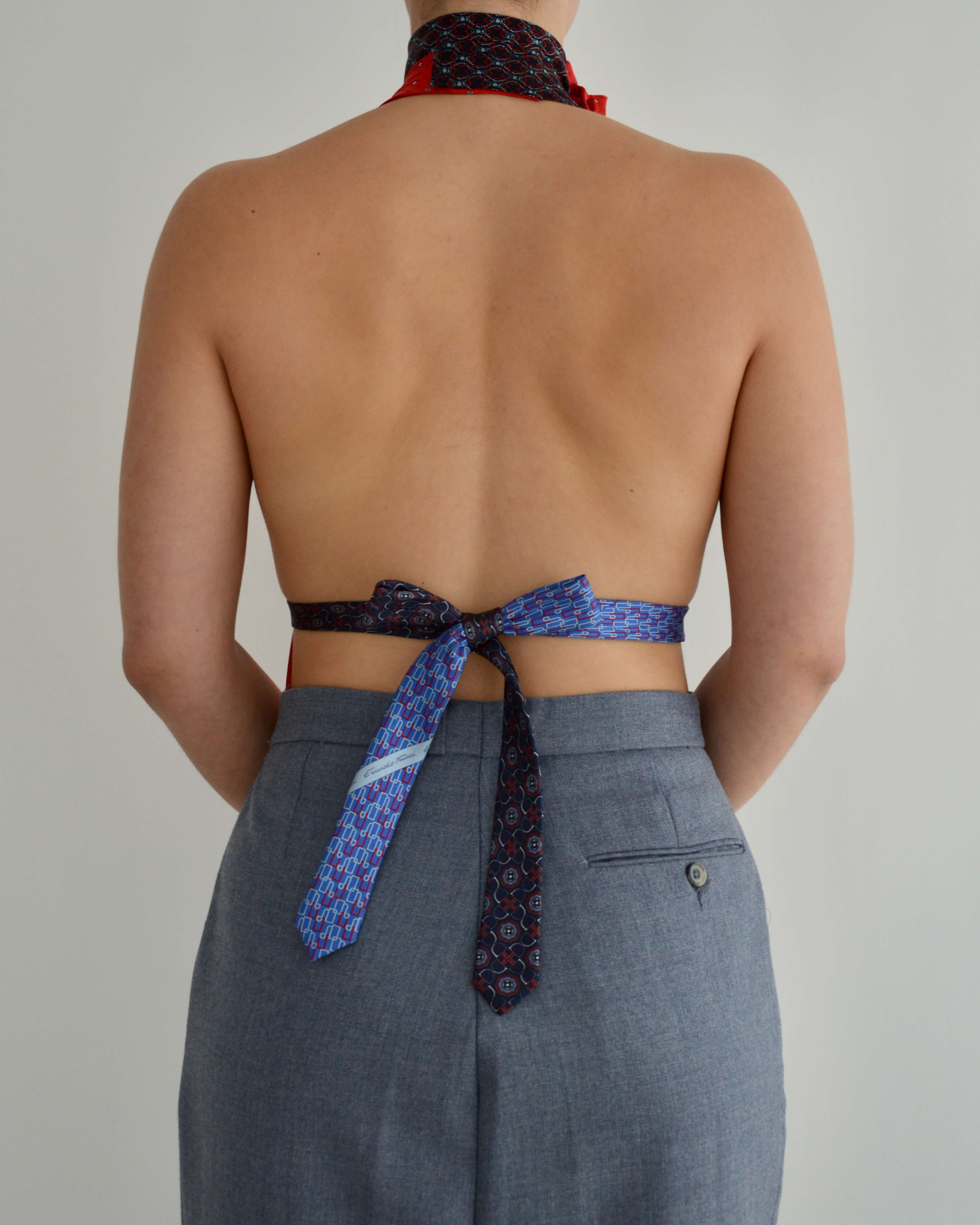 Tie Top & Flower Choker - nº 12 (S/M)