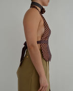 Tie Top & Flower Choker - nº 15 (XS/S)