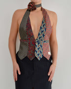 Tie Top & Flower Choker - nº 17 (XS/S)