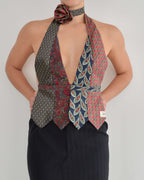 Tie Top & Flower Choker - nº 17 (XS/S)