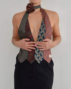 Tie Top & Flower Choker - nº 17 (XS/S)