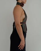 Tie Top & Flower Choker - nº 17 (XS/S)