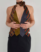 Tie Top & Flower Choker - nº 18 (S/M)