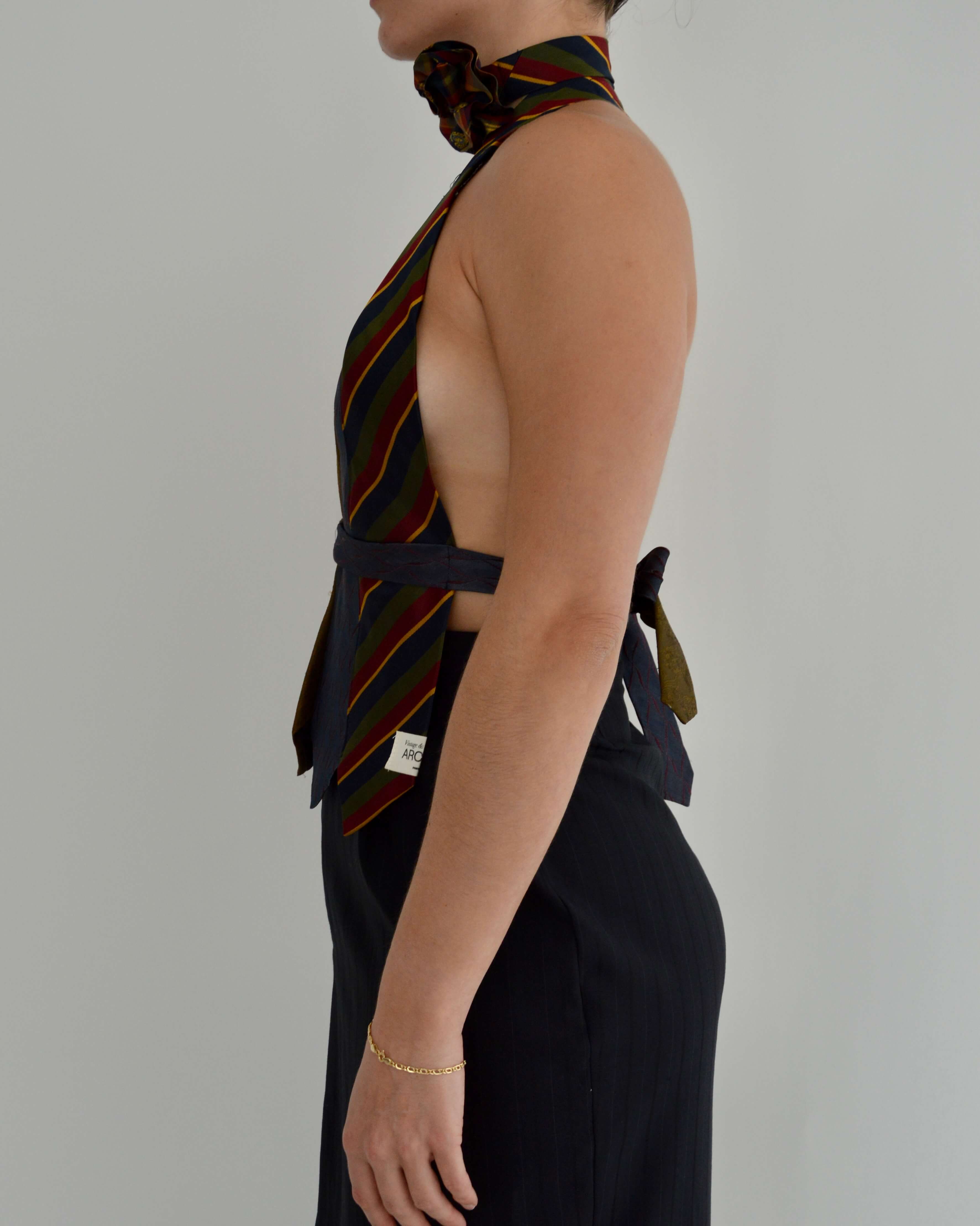 Tie Top & Flower Choker - nº 18 (S/M)