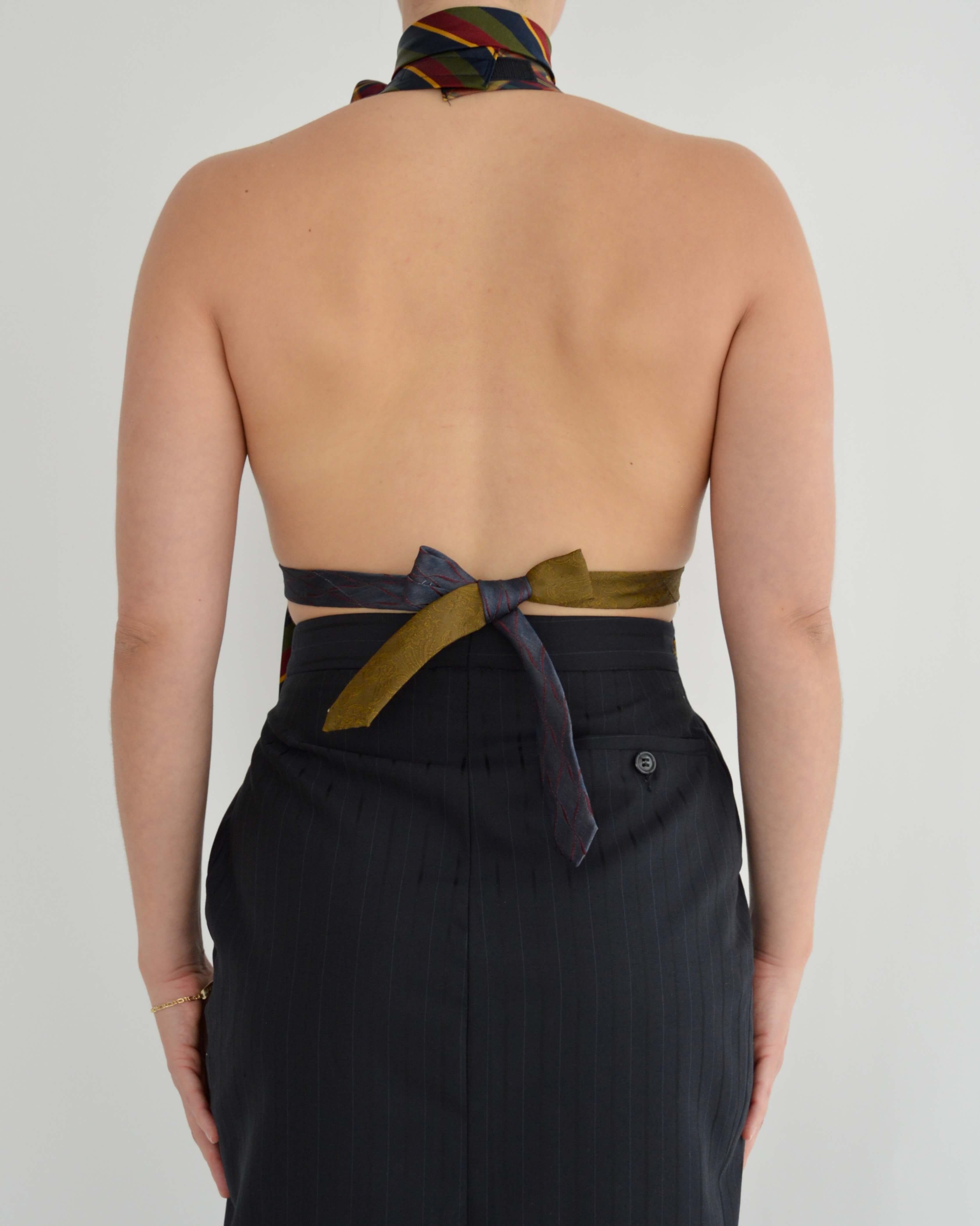 Tie Top & Flower Choker - nº 18 (S/M)