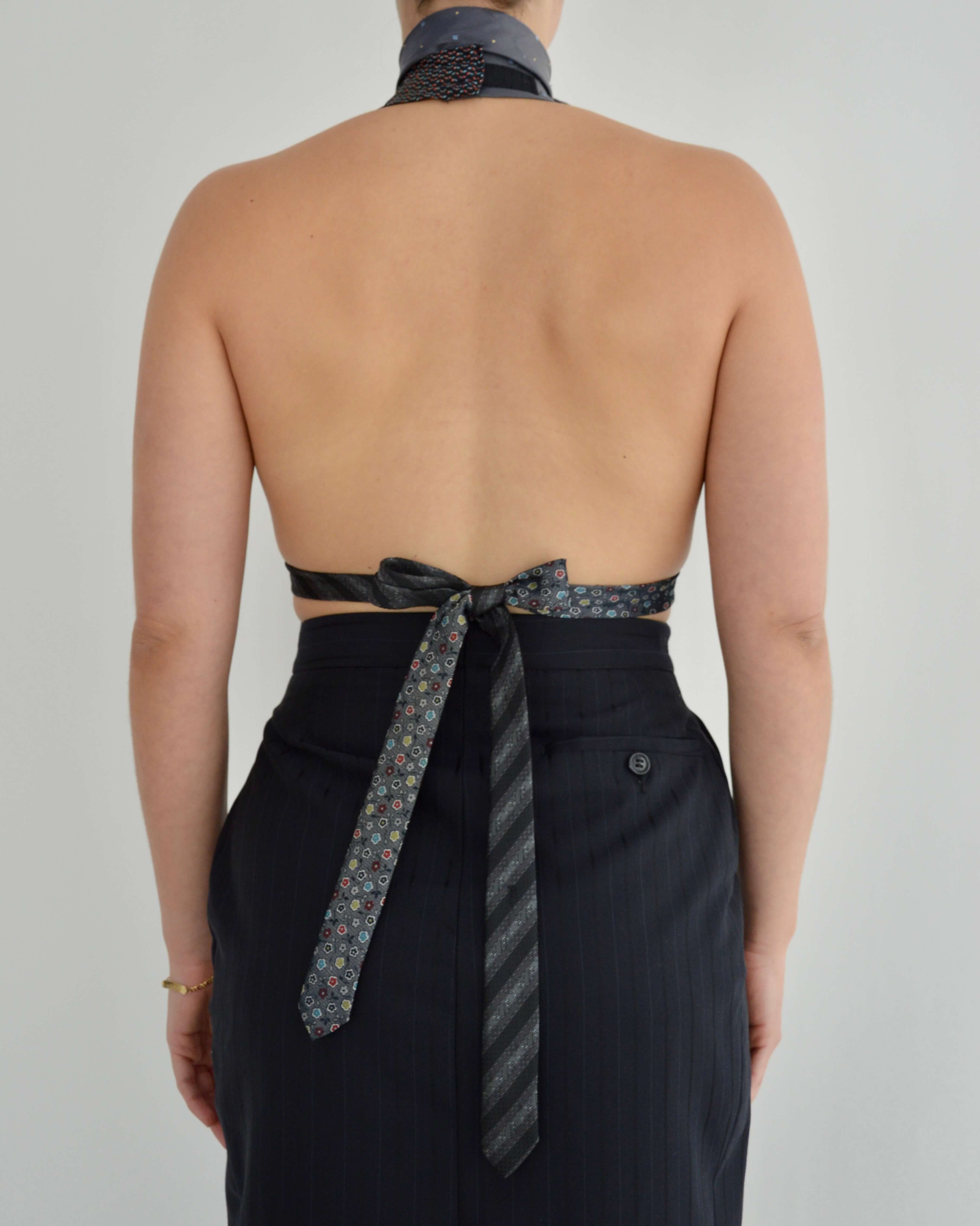 Tie Top & Flower Choker - nº 19 (XS/S)