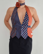 Tie Top & Flower Choker - nº 20 (M/L)