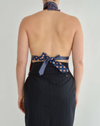 Tie Top & Flower Choker - nº 20 (M/L)