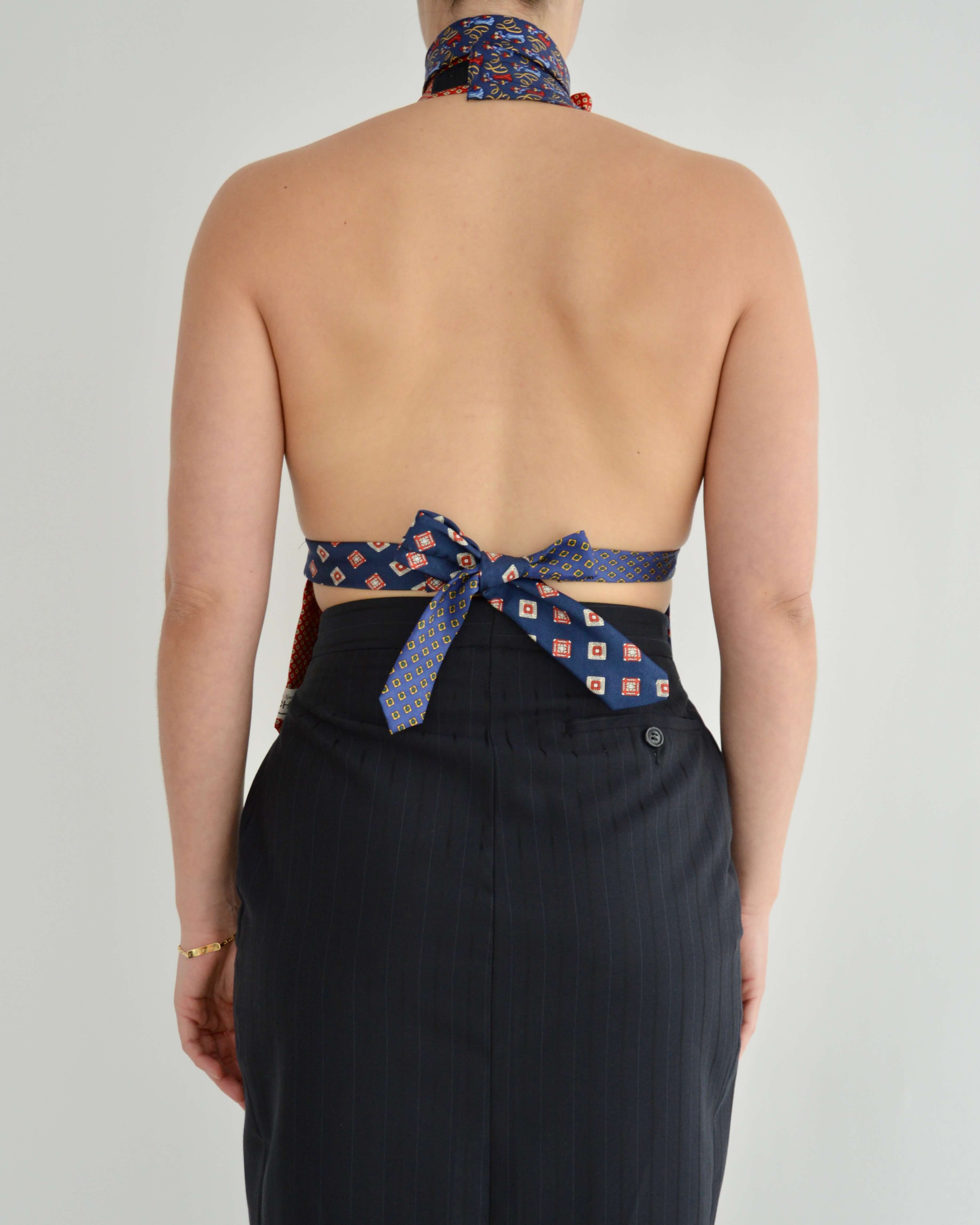 Tie Top & Flower Choker - nº 20 (M/L)