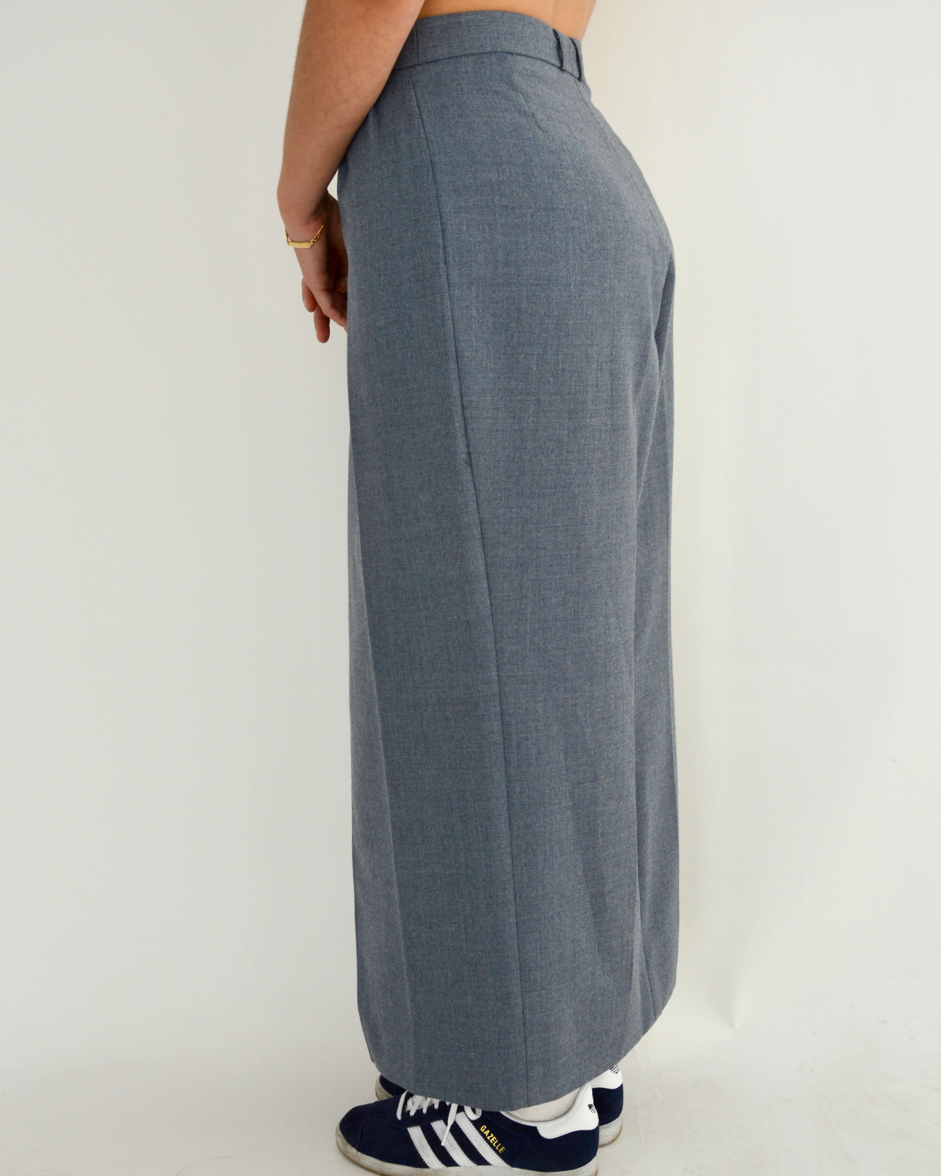 Falda larga - Azul bebé (S)