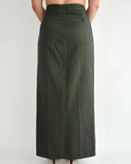 Jupe longue - Vert bouteille (M)
