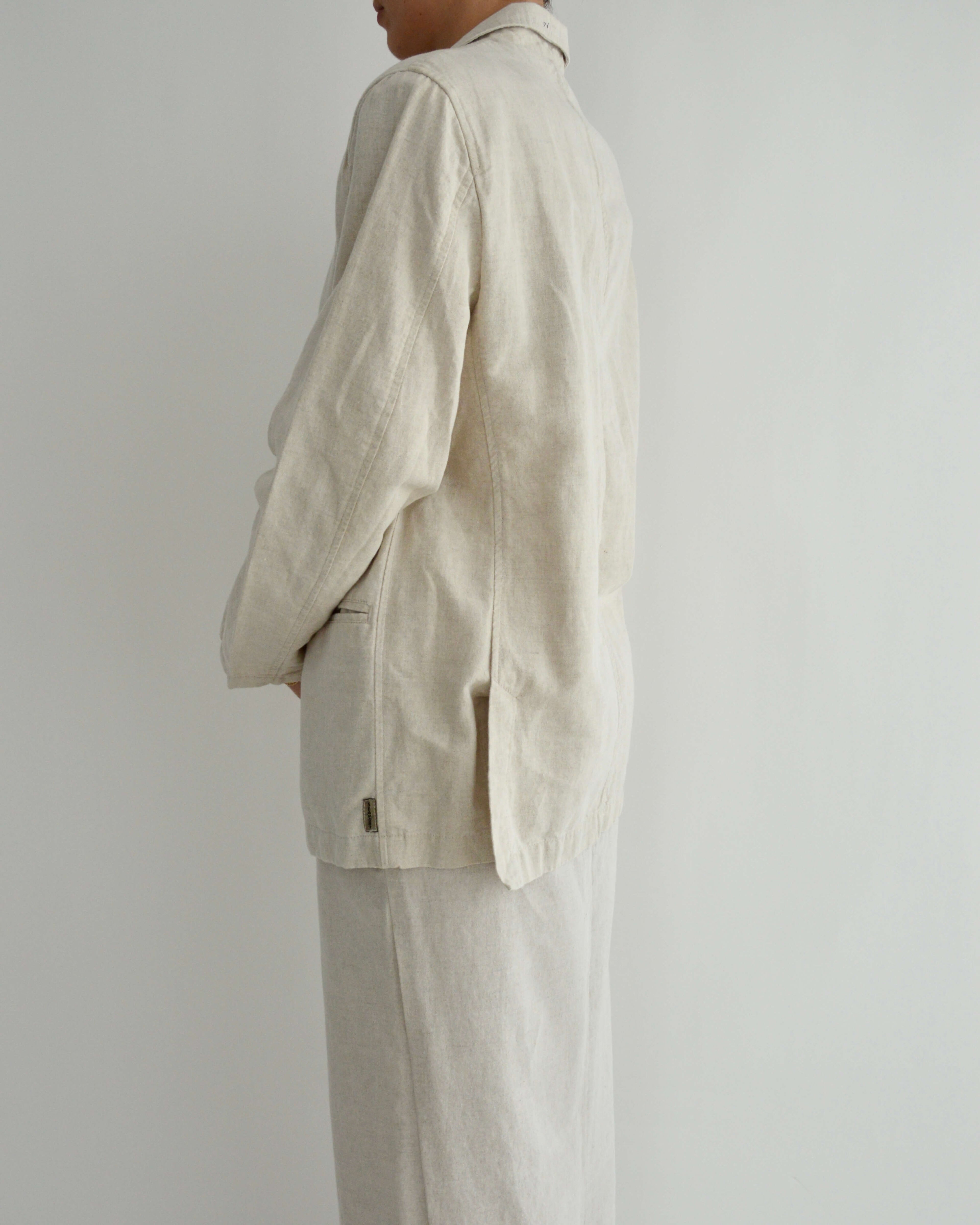 Vegan Skirt Suit - Off White (S/M)