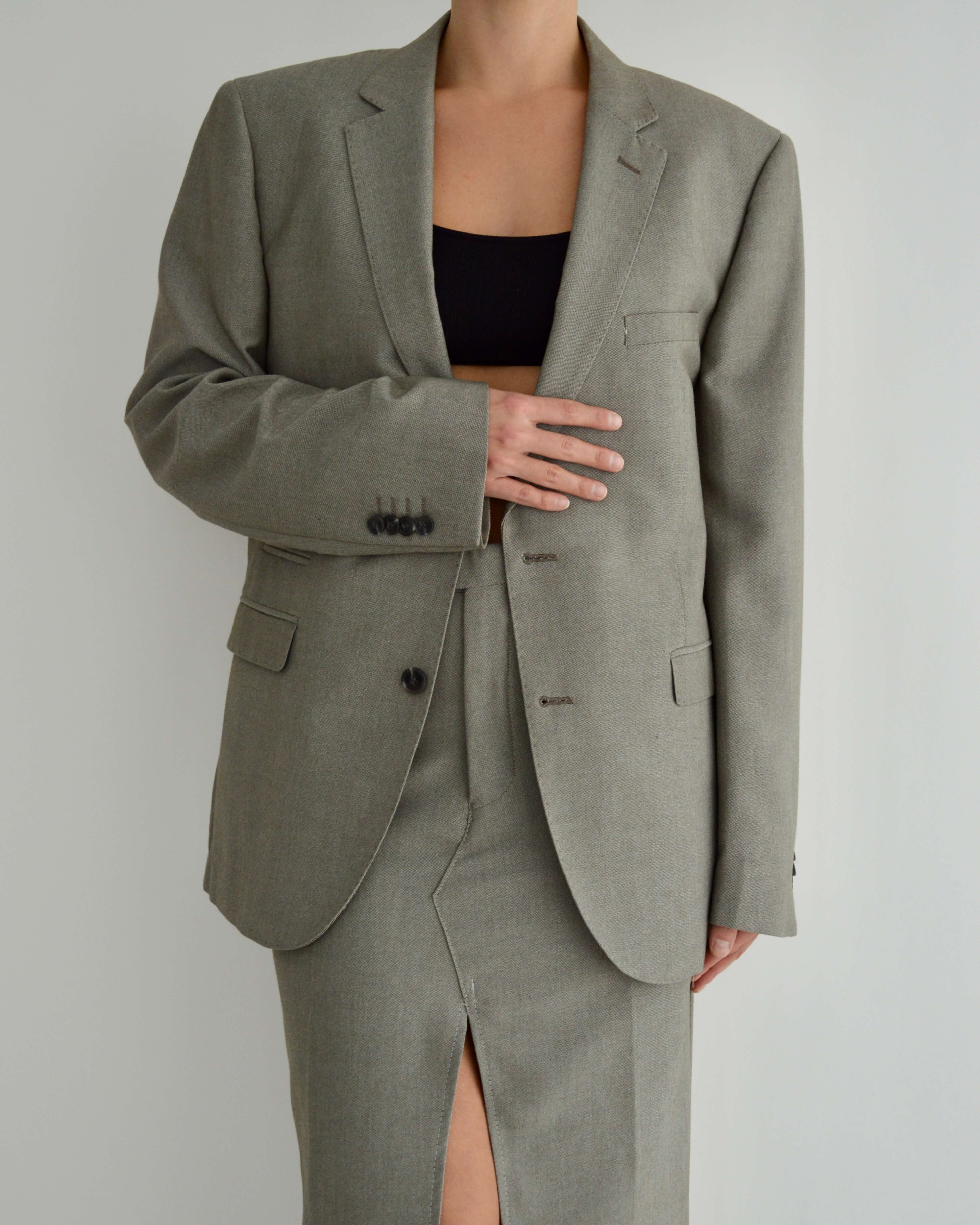 Vegan Skirt Suit - Perfect Green (S/M)