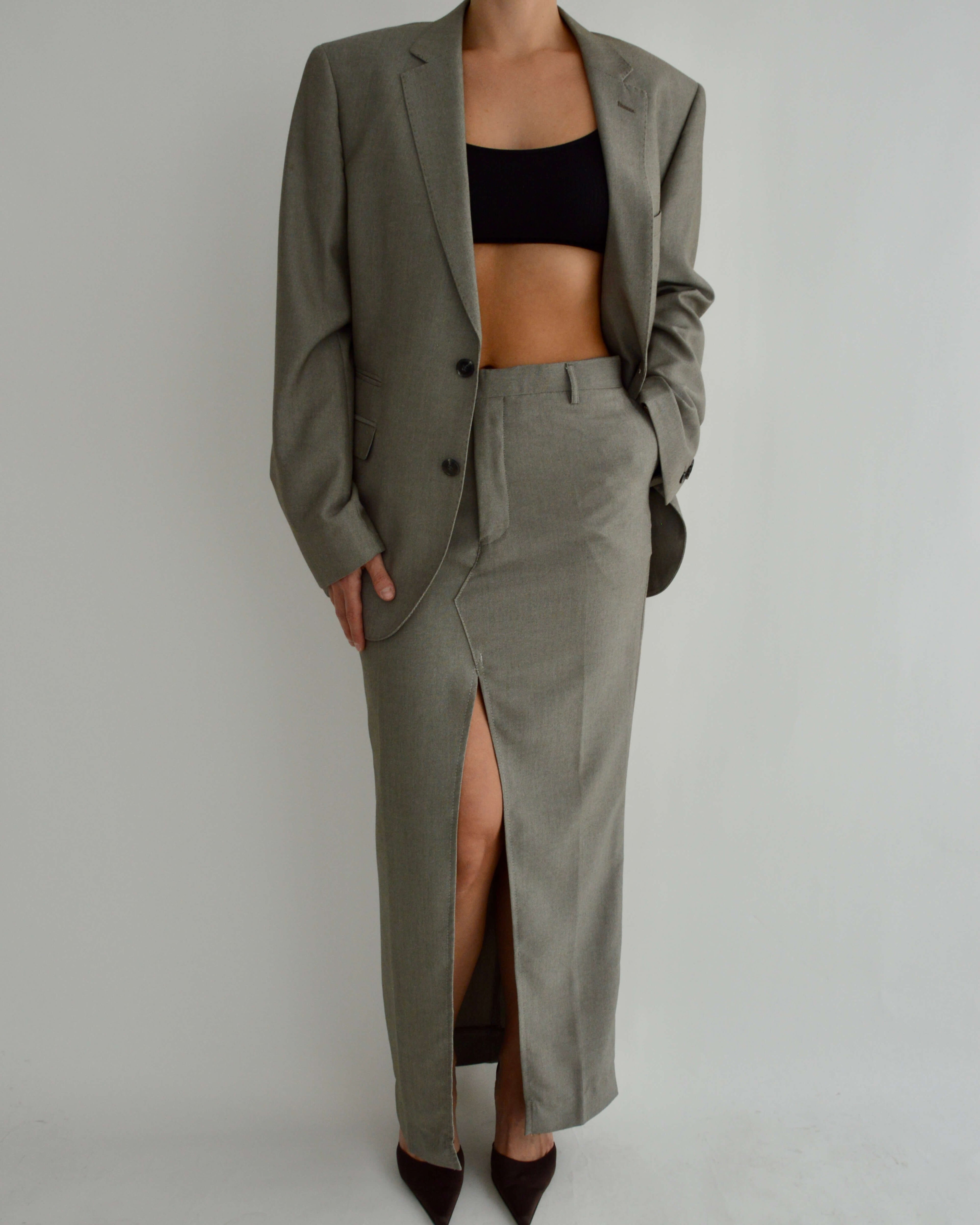 Vegan Skirt Suit - Perfect Green (S/M)