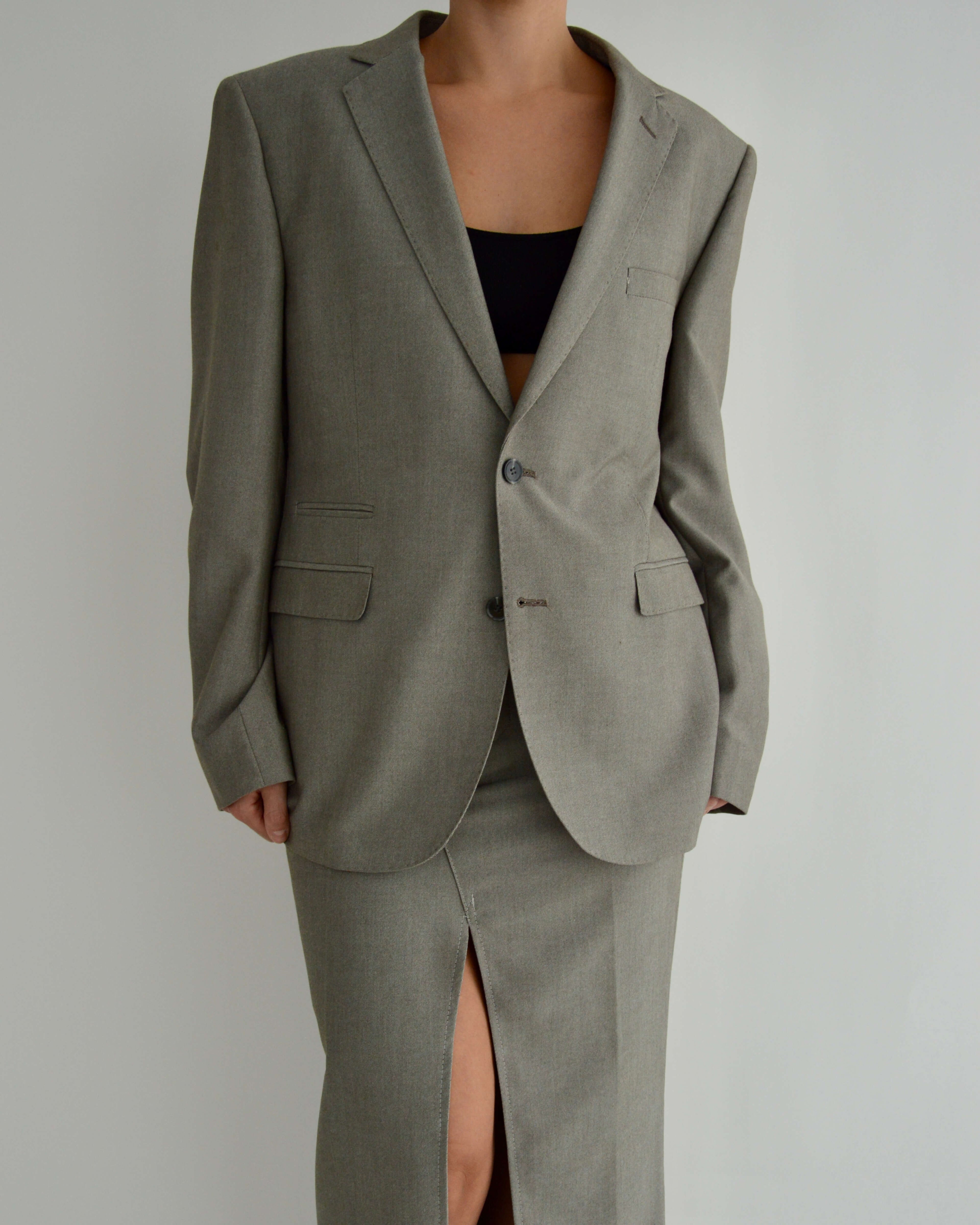 Vegan Skirt Suit - Perfect Green (S/M)