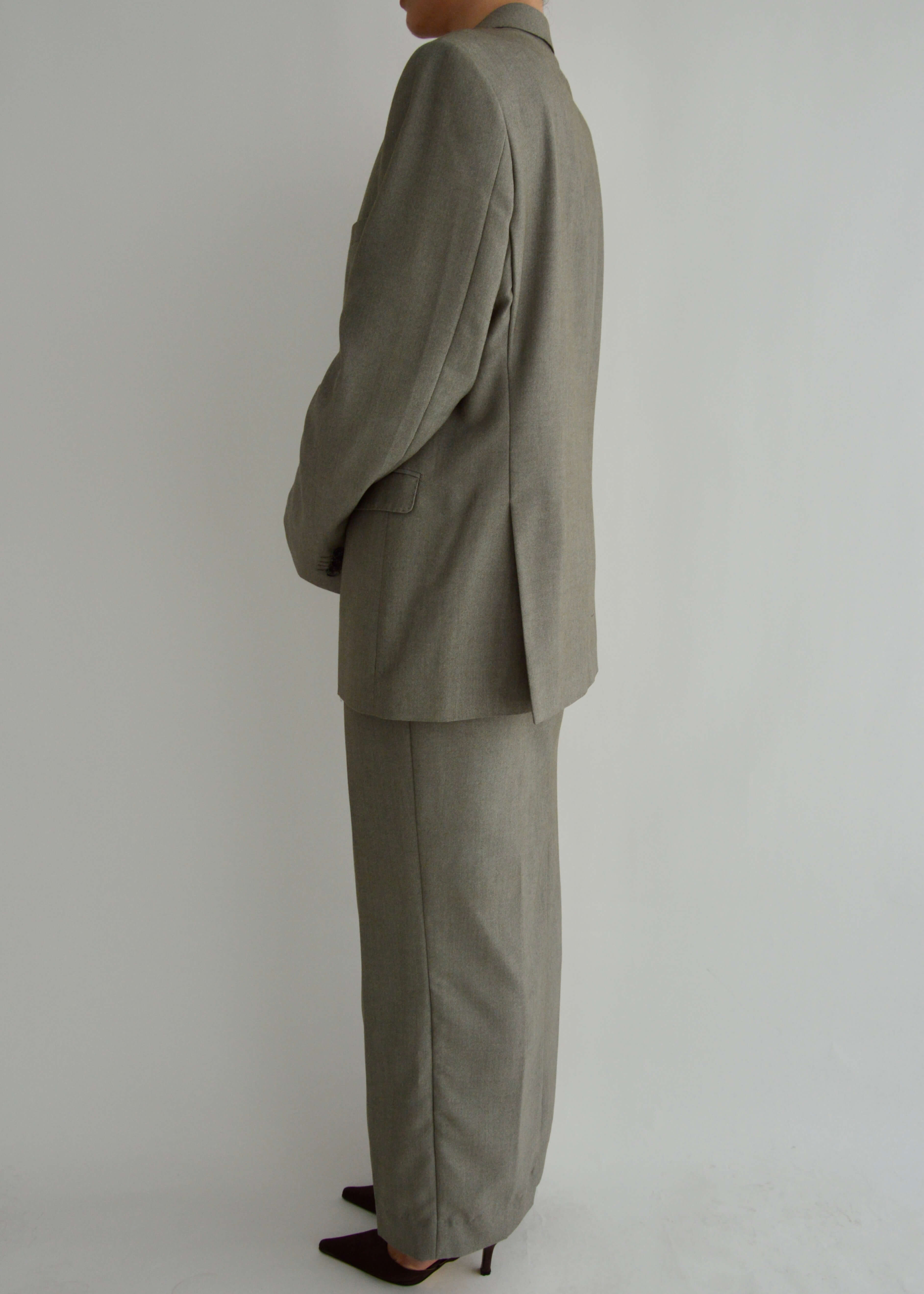 Vegan Skirt Suit - Perfect Green (S/M)