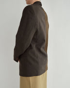 Blazer DUO - Marrón con dos texturas (XS/M)