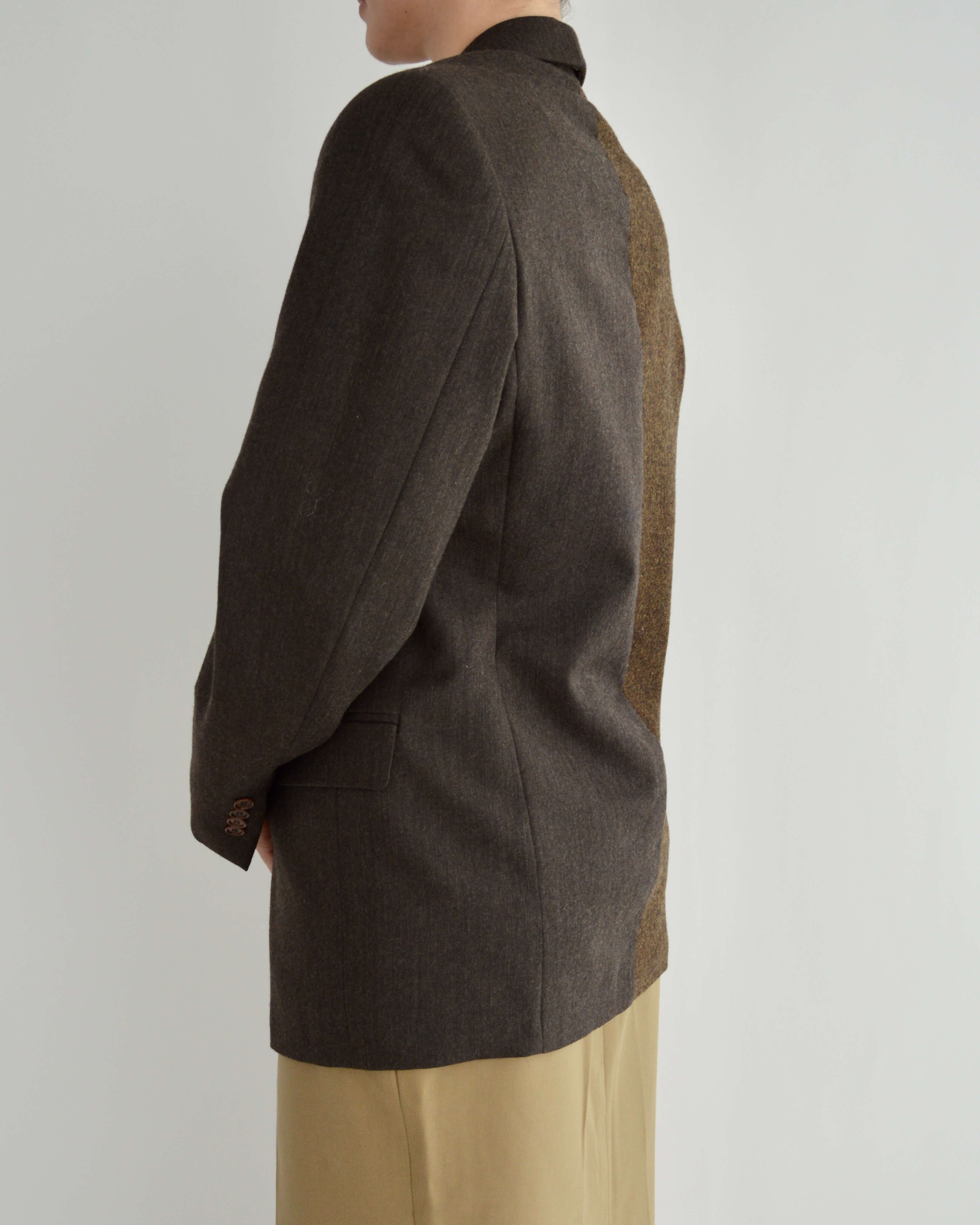 DUO Blazer - Brown Two Textured (XS/M)